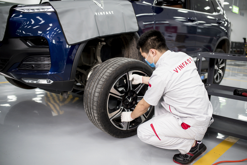 Bảo dưỡng lốp xe định kì để đảm bảo an toàn khi di chuyển