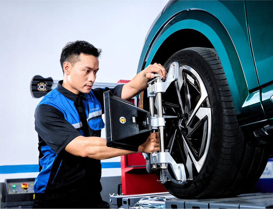 G&oacute;c đặt b&aacute;nh xe một phần ảnh hưởng đến qu&aacute; tr&igrave;nh ti&ecirc;u hao nhi&ecirc;n liệu 