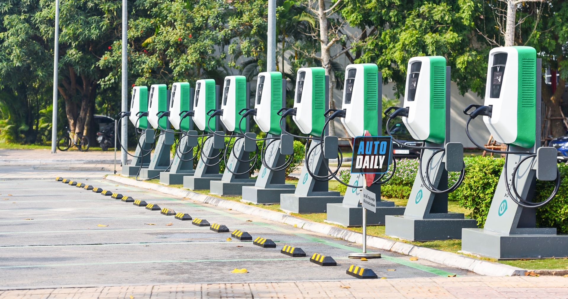 Hệ thống trạm sạc VinFast tại Hà Nội