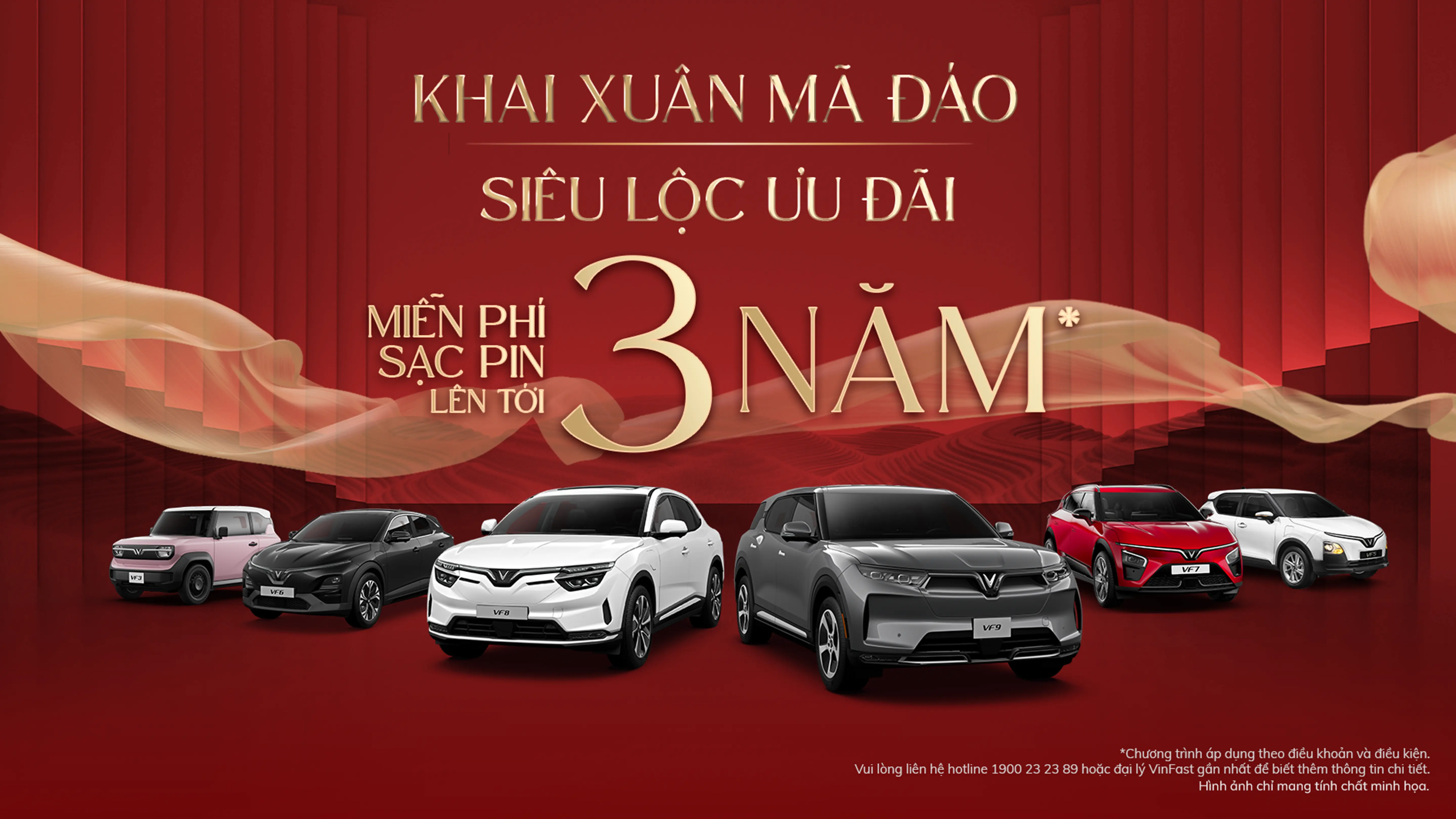 VinFast miễn phí sạc trong 3 năm 