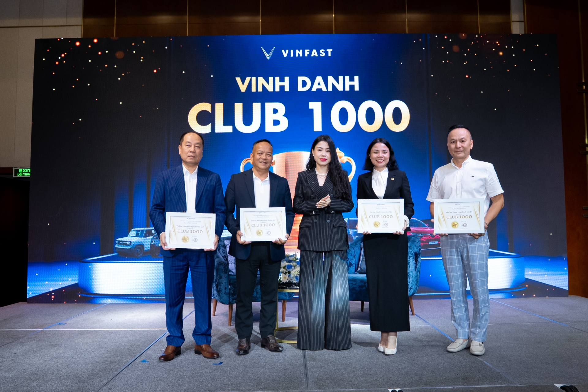 VinFast Nguyễn Văn Linh một thành viên trong CLUB 1000