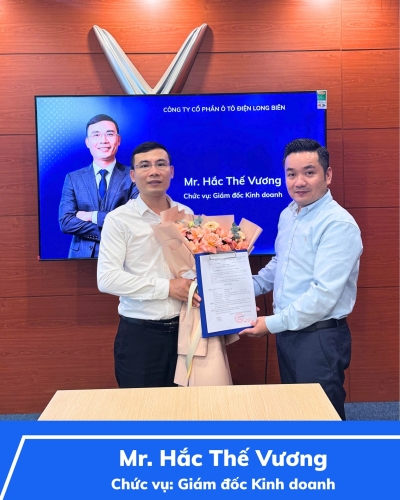 VINFAST NGUYỄN VĂN LINH CHÍNH THỨC BỔ NHIỆM GIÁM ĐỐC KINH DOANH MỚI: ÔNG HẮC THẾ VƯƠNG