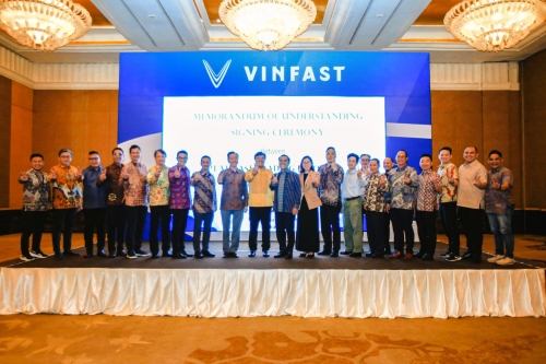 VinFast Ký Kết MoU với 6 Ngân hàng và Công ty Tài chính Hàng đầu Indonesia Thúc đẩy Chuyển đổi Xanh